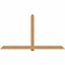 Ekena Millwork Eugene Smooth Timber Gable Bracket, Western Red Cedar, 108"W x 58"H x 3 1/2"D x 5 1/2"F, 13/12 Pitch GBW108X58X0406EUG00SWR - alternate 1